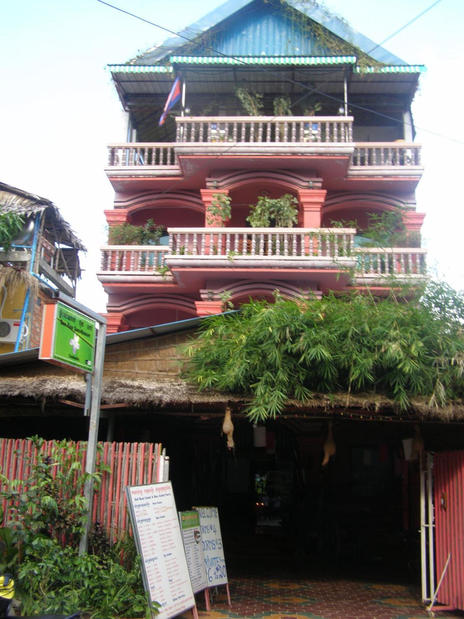 Bun Kao Guesthouse Siem Reap Esterno foto